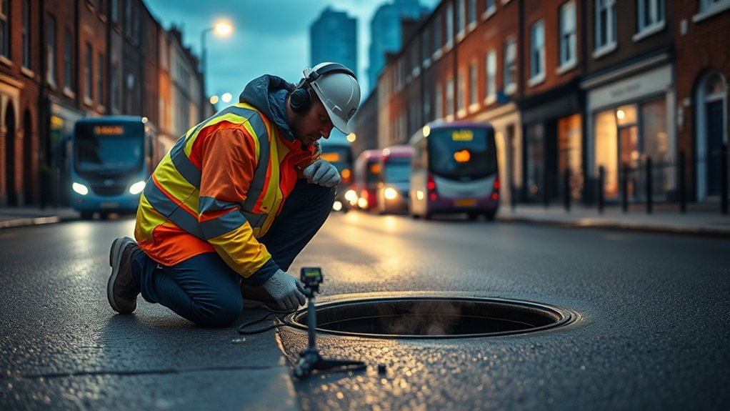 Underground Leak Detection Dalston E8 in Forest Hill